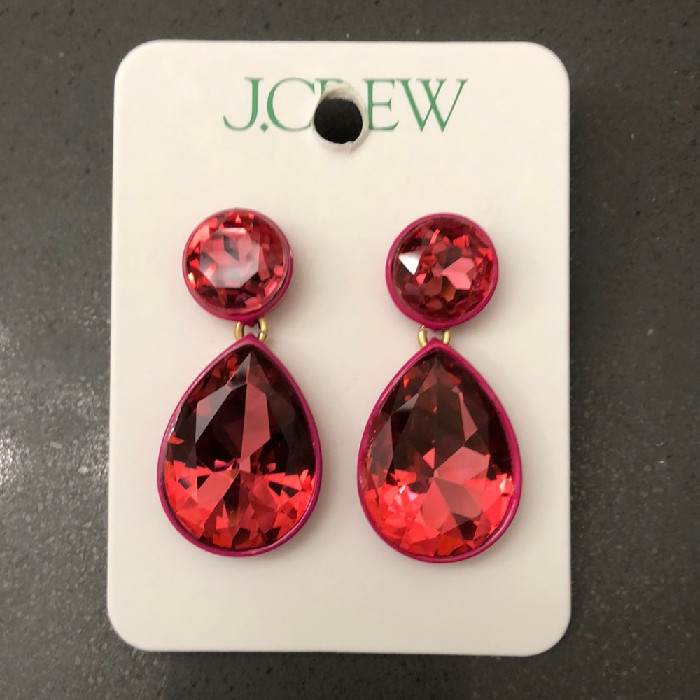 J. Crew Teardrop Earrings